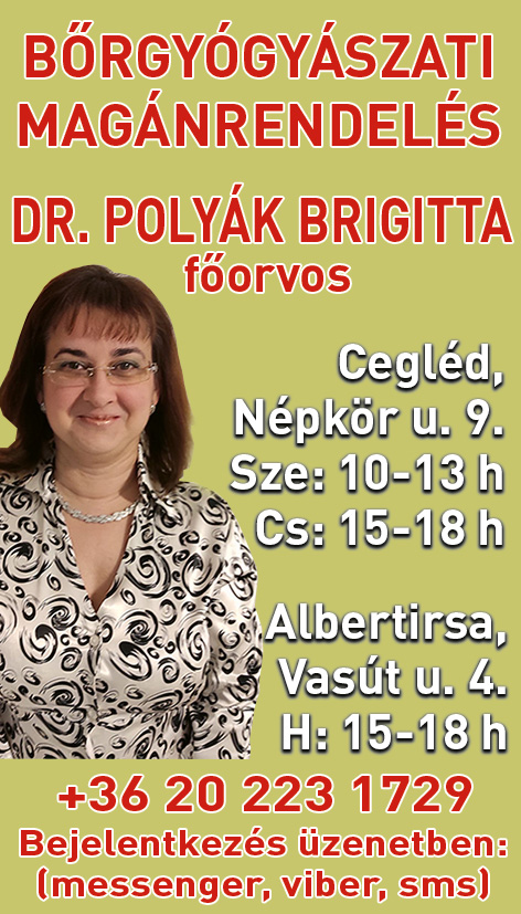 bőrgyógyász Cegléd