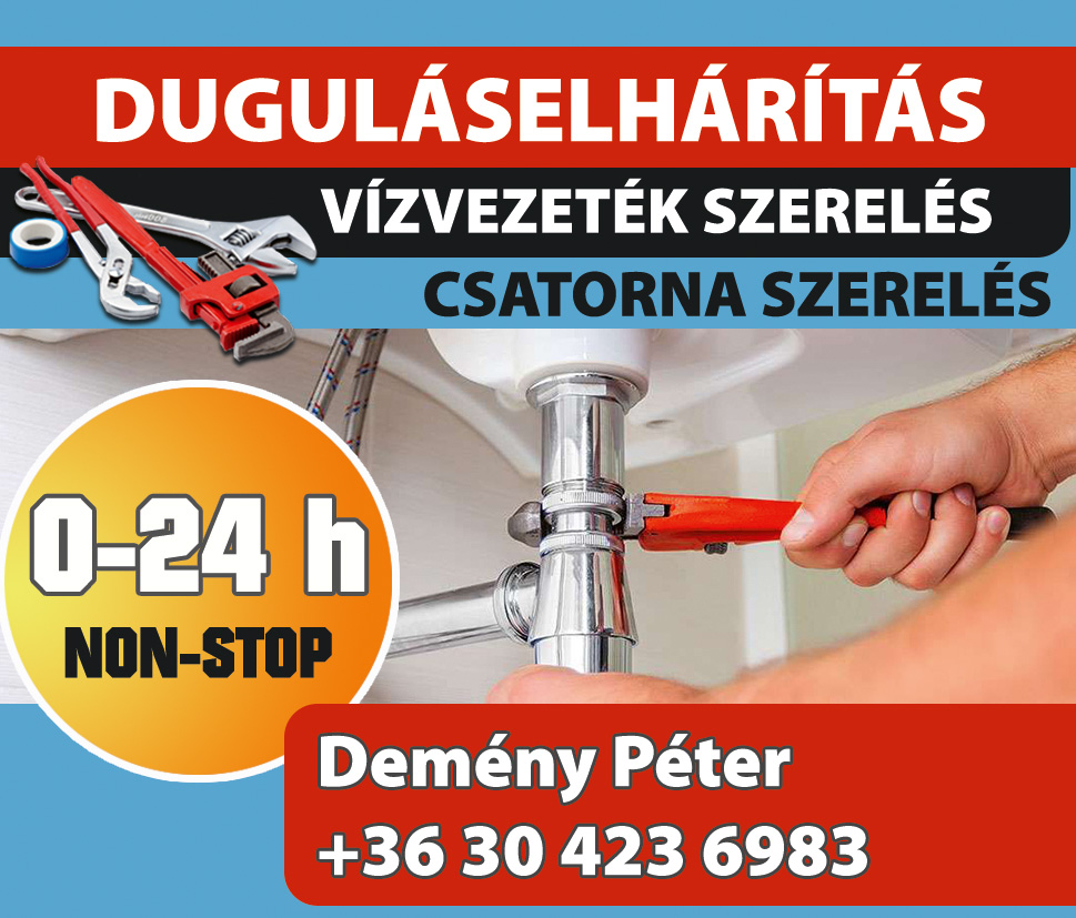 vízvezeték szerelő Cegléd