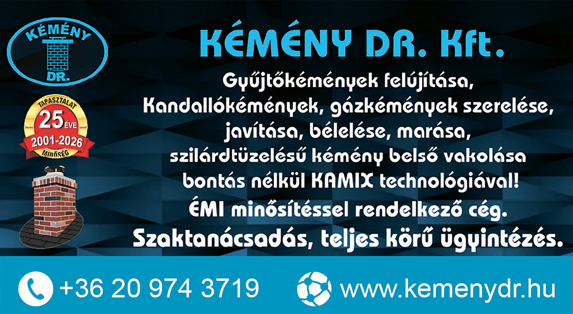 kéményszerelés, kéményjavítás Kecskemét, Bács-Kiskun megye