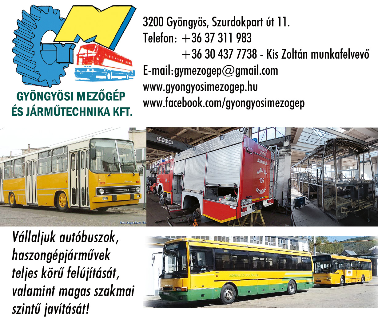 Autóbusz felújítás Budapest